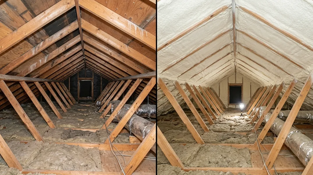 Result spray foam insulation in Sioux City - Sioux City Spray Foam Insulation