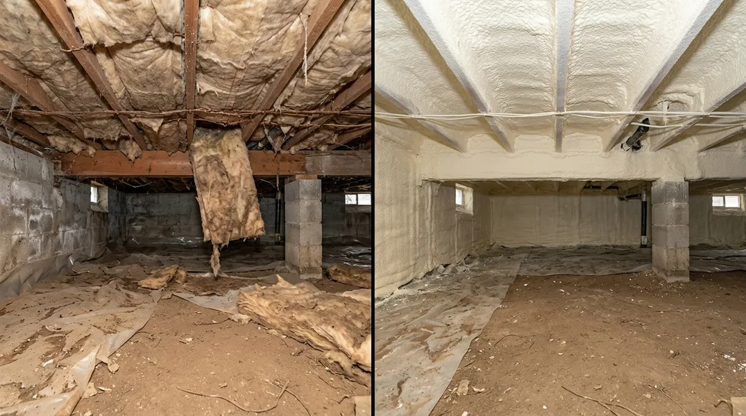 Result spray foam insulation in Sioux City - Sioux City Spray Foam Insulation