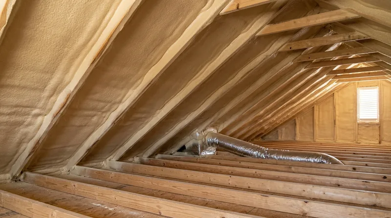 Attic Spray Foam Insulation Sioux City