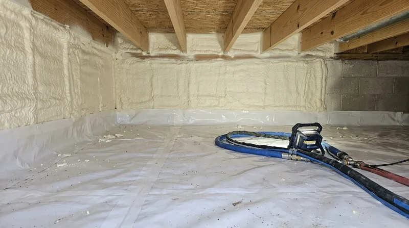 Crawl Space Spray Foam Insulation Sioux City