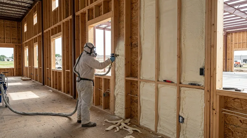 Commercial & New Construction Spray Foam Sioux City